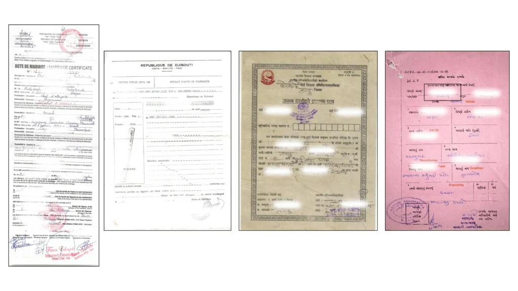Standards of USCIS Acceptance-Tricky Documents