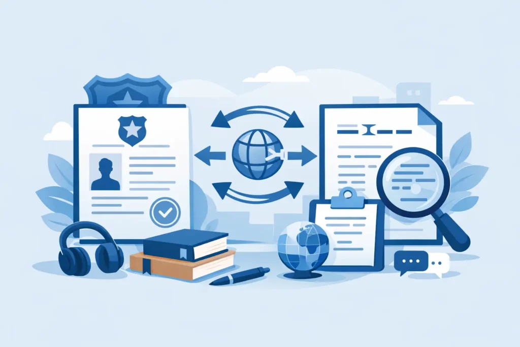 How to Translate Police Clearance Certificate