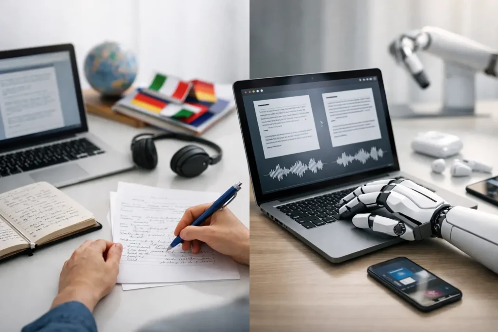 Human Translation vs Machine Translation