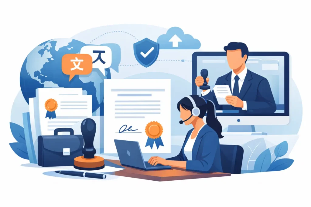 Notarized Translation Services Online Explained