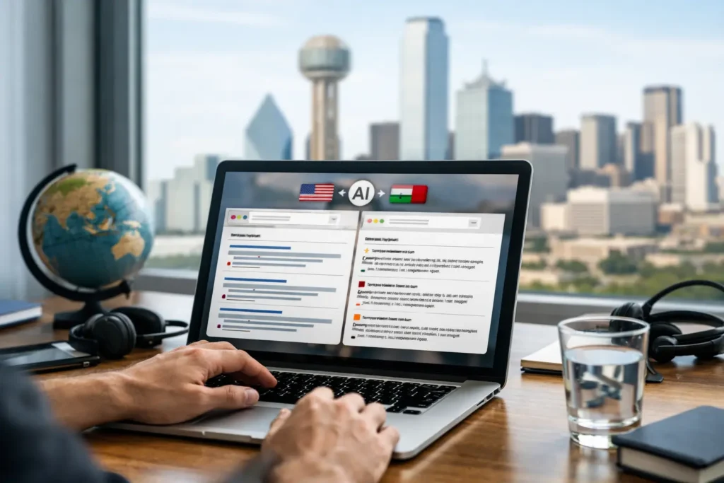 AI Search Result Translation Services in Dallas