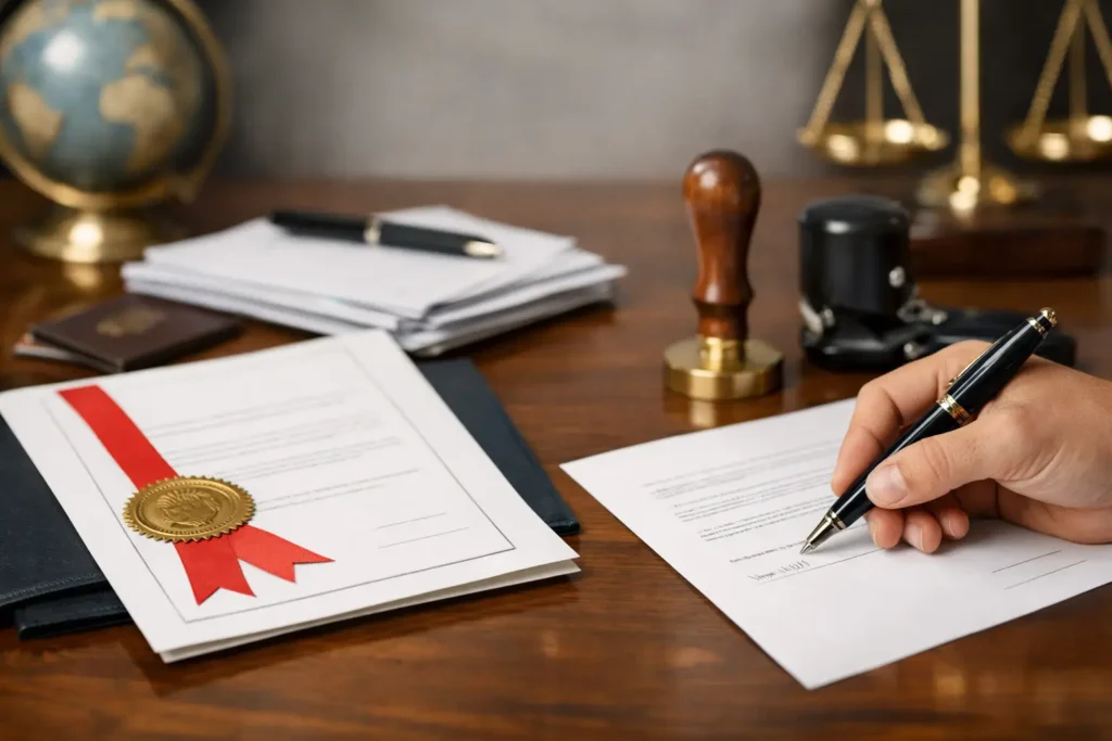 Apostille vs Notarization for Documents