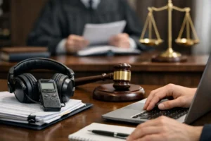 Legal Transcription Project Example for Court Use