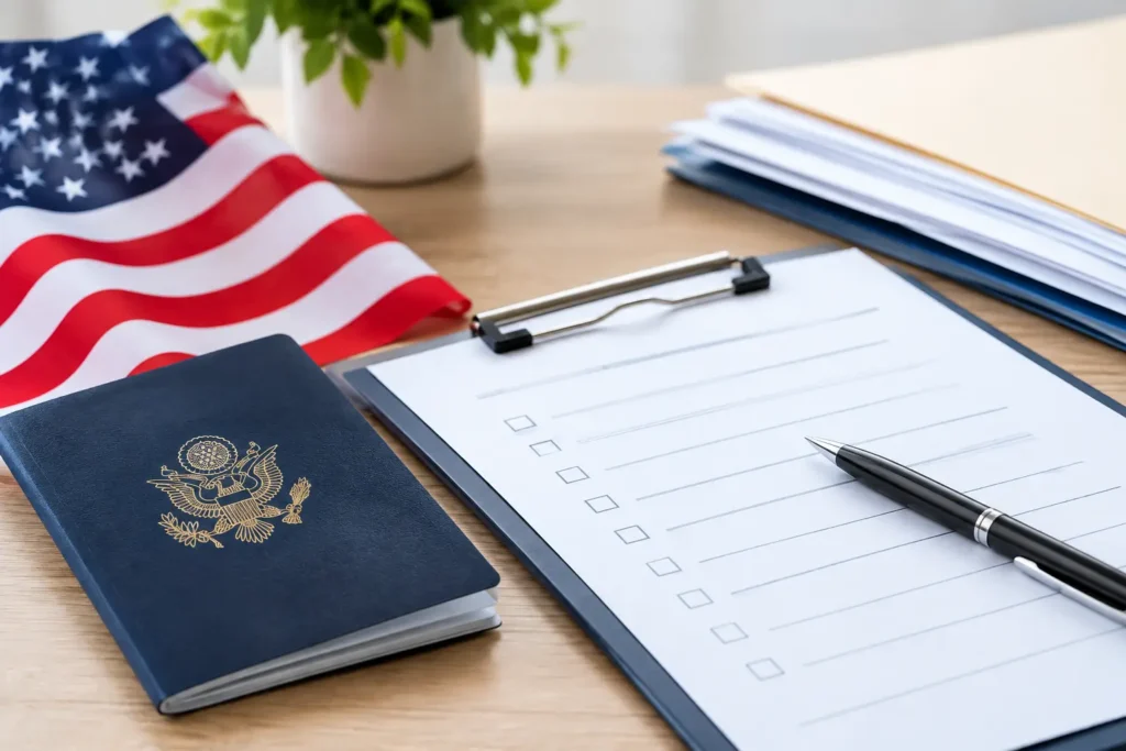 Immigration Document Checklist for U.S. Filings