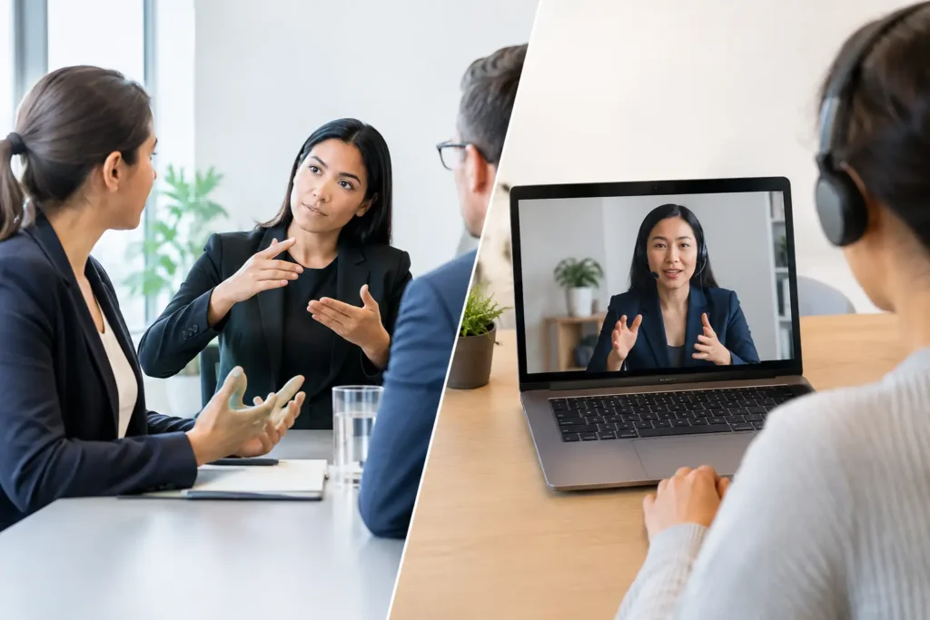 Onsite Versus Video Interpretation: Which Fits?
